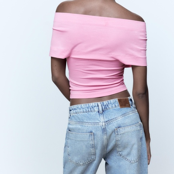 Zara Crossover off the shoulder top - Picture 6 of 6